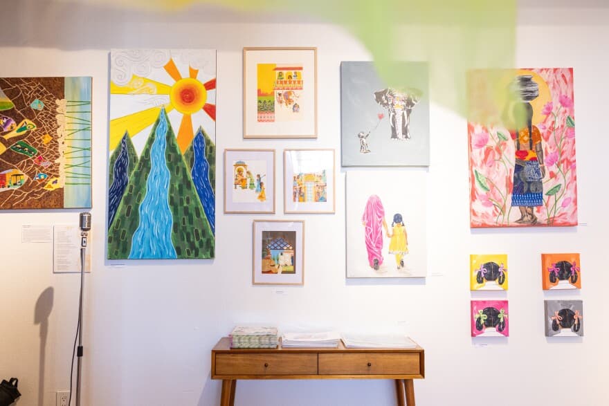 This North Texas art exhibition is one of the few centering the South Asian diaspora